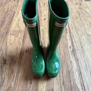 Hunter Classic Green Waterproof Boots
